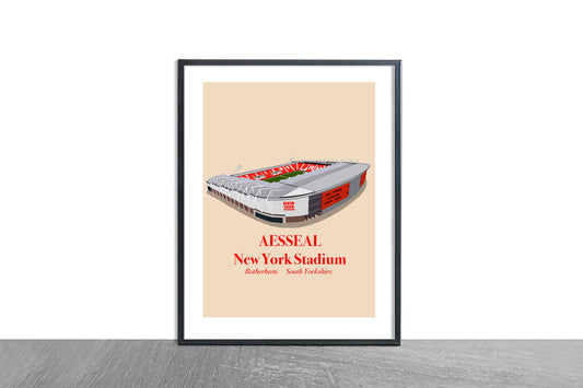 New York Stadium Print
