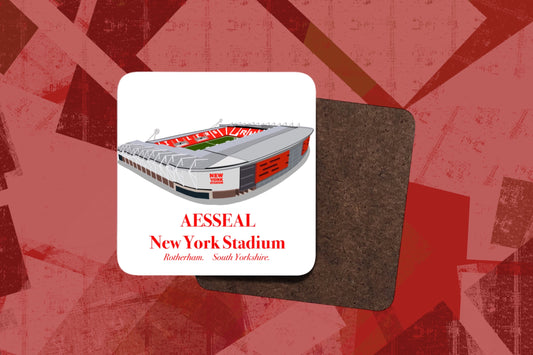 New York Stadium Single Hardboard Coaster
